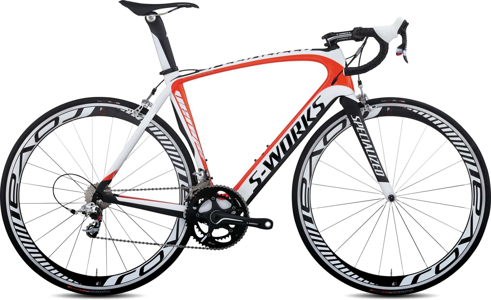 S-Works Venge bike with protective film on frame for durability.