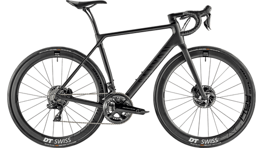 High-quality bike frame protection film for Canyon Endurace bike.