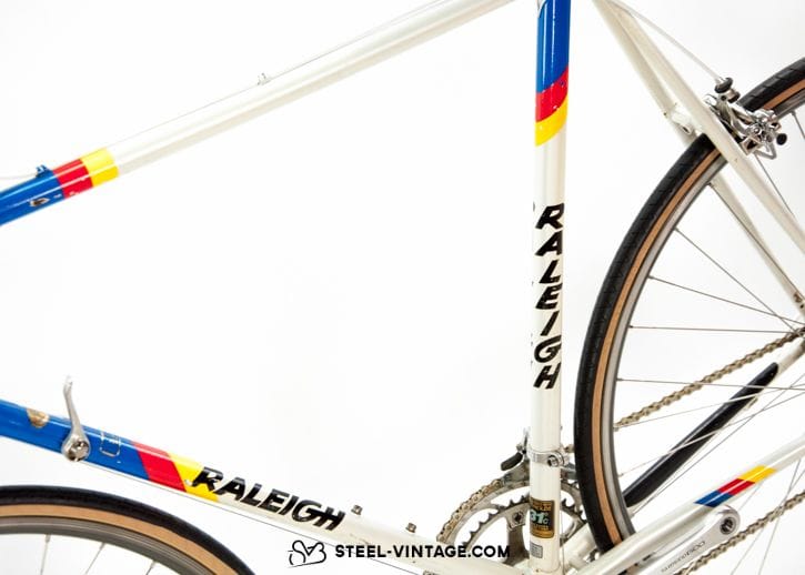 Raleigh vintage bike frame with protective film kit for Raleigh Steel Vintage Raleigh bikes.