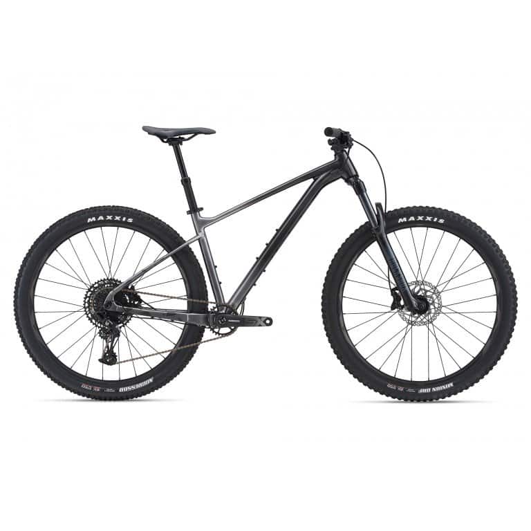 Giant Fathom mountain bike with protective film on the frame for durability and scratch resistance.