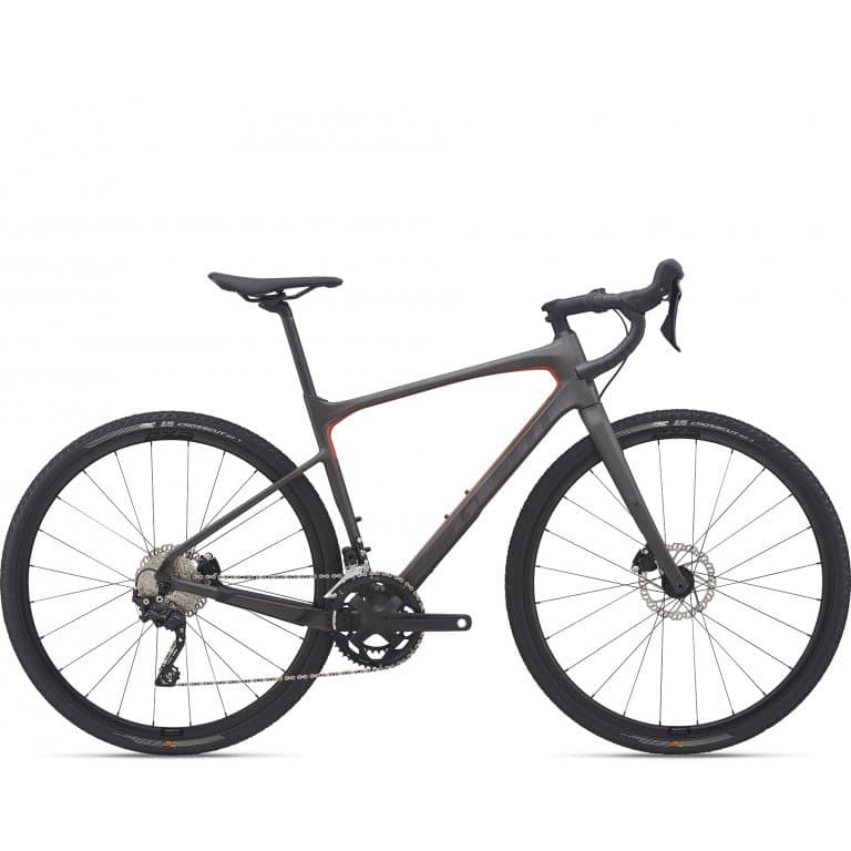 Giant Revolt bike with protective film on the frame for enhanced durability and scratch resistance.