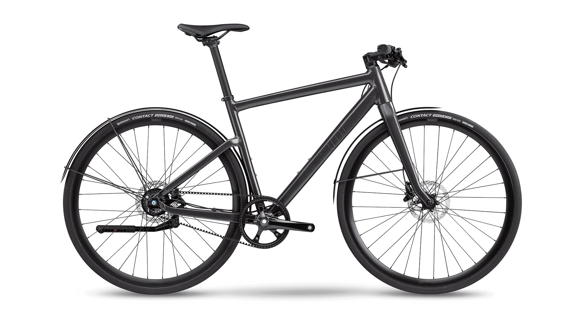 High-quality black mountain bike for outdoor cycling.