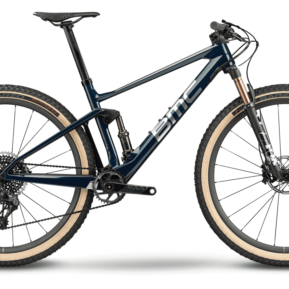High-quality mountain bike with durable frame and advanced suspension for off-road cycling. Perfect.