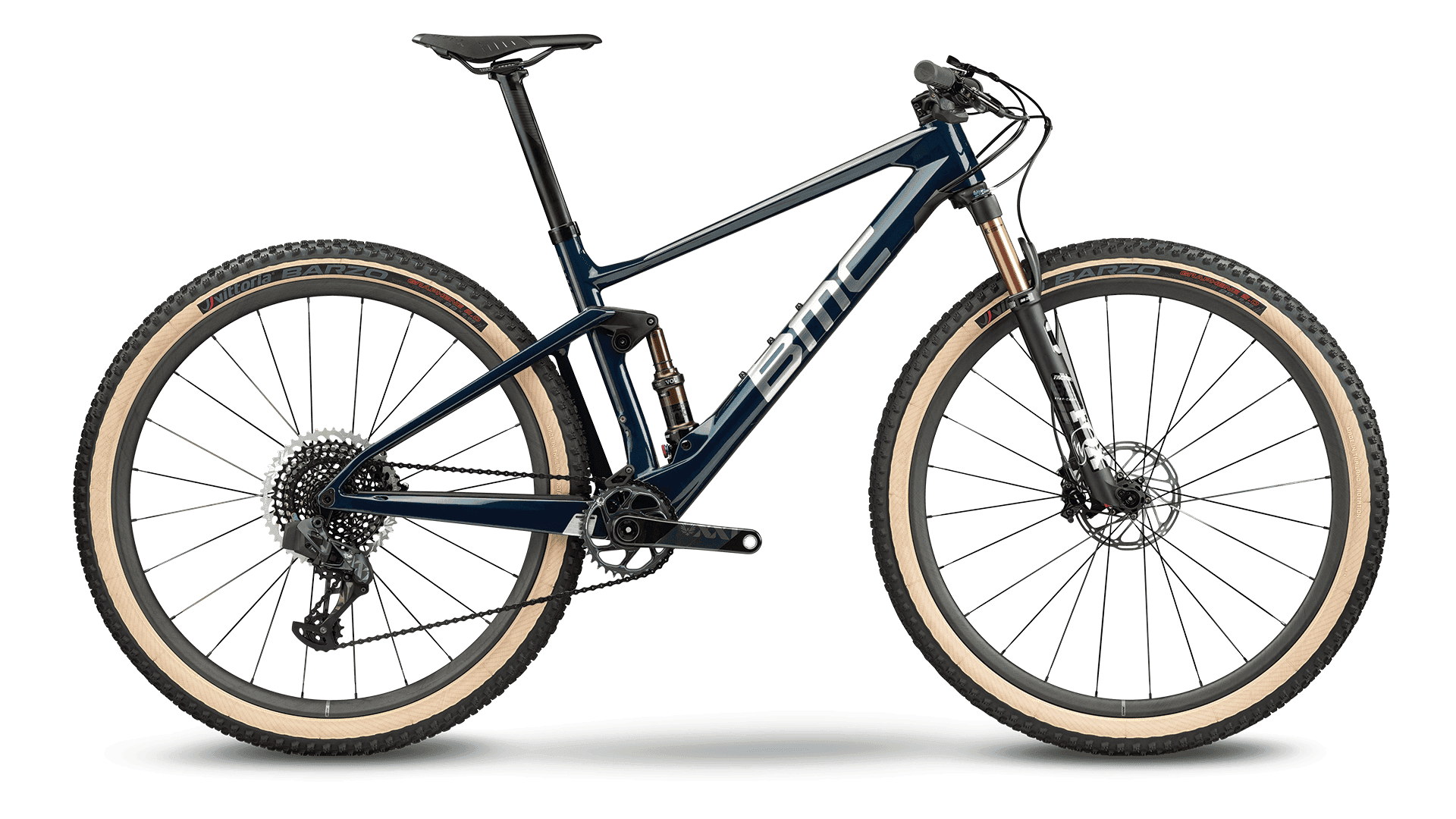 High-quality mountain bike with durable frame and advanced suspension for off-road cycling. Perfect.