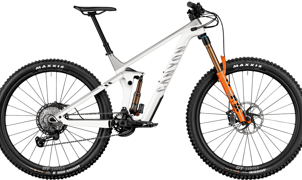High-performance electric mountain bike with full suspension and powerful motor for rugged terrains.