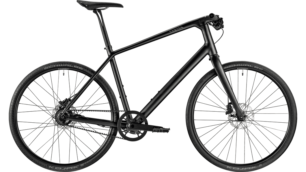 Modern black electric mountain bike with sleek design and durable frame.