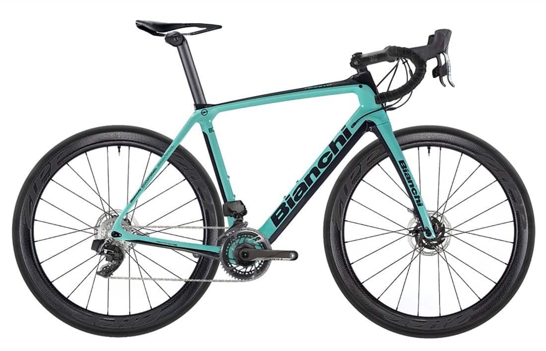 High-Performance Bianchi Road Bicycle for Cycling Enthusiasts.