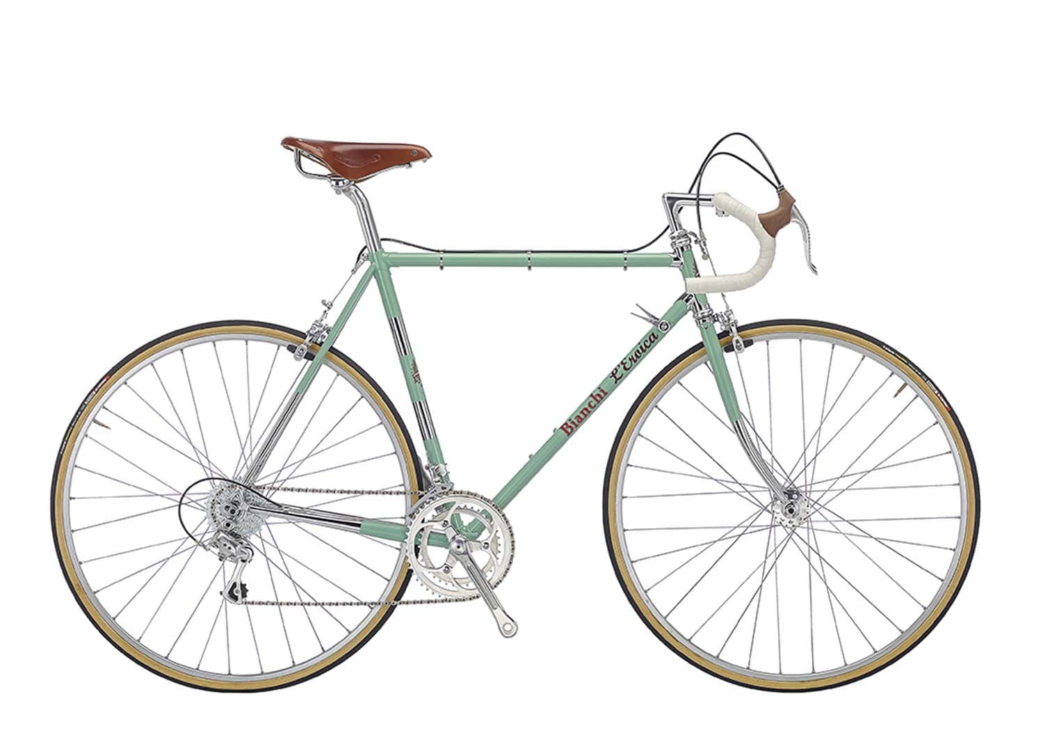 High-quality vintage-style road bike for cycling enthusiasts.