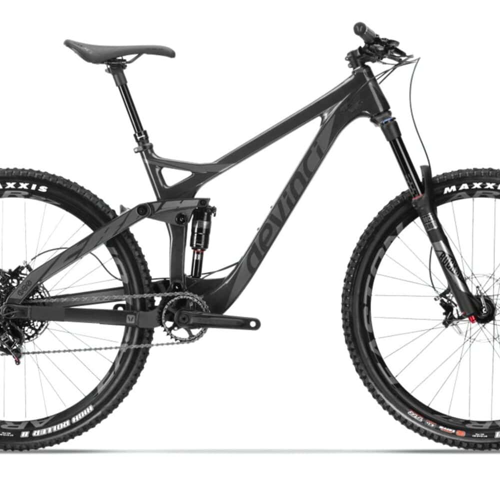 Protective film for Devinci Troy bike frame, durable and easy to install.