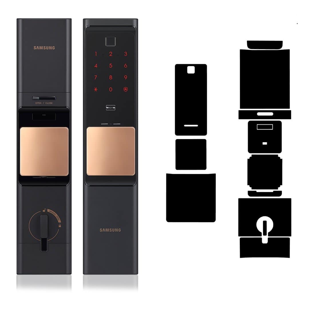High-quality protection film for Samsung digital locks.