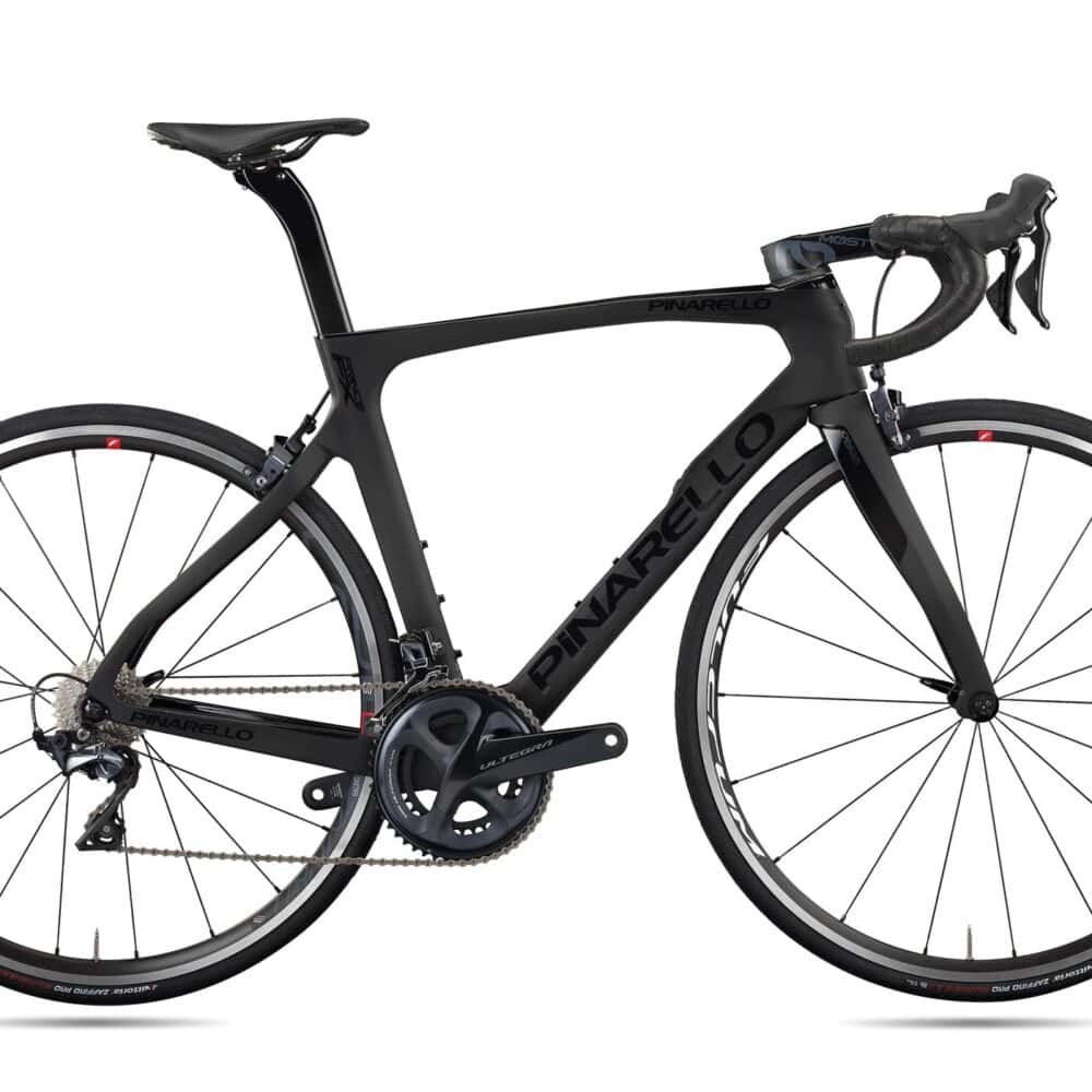 Pinarello Prince FX road bike with protective film on frame.