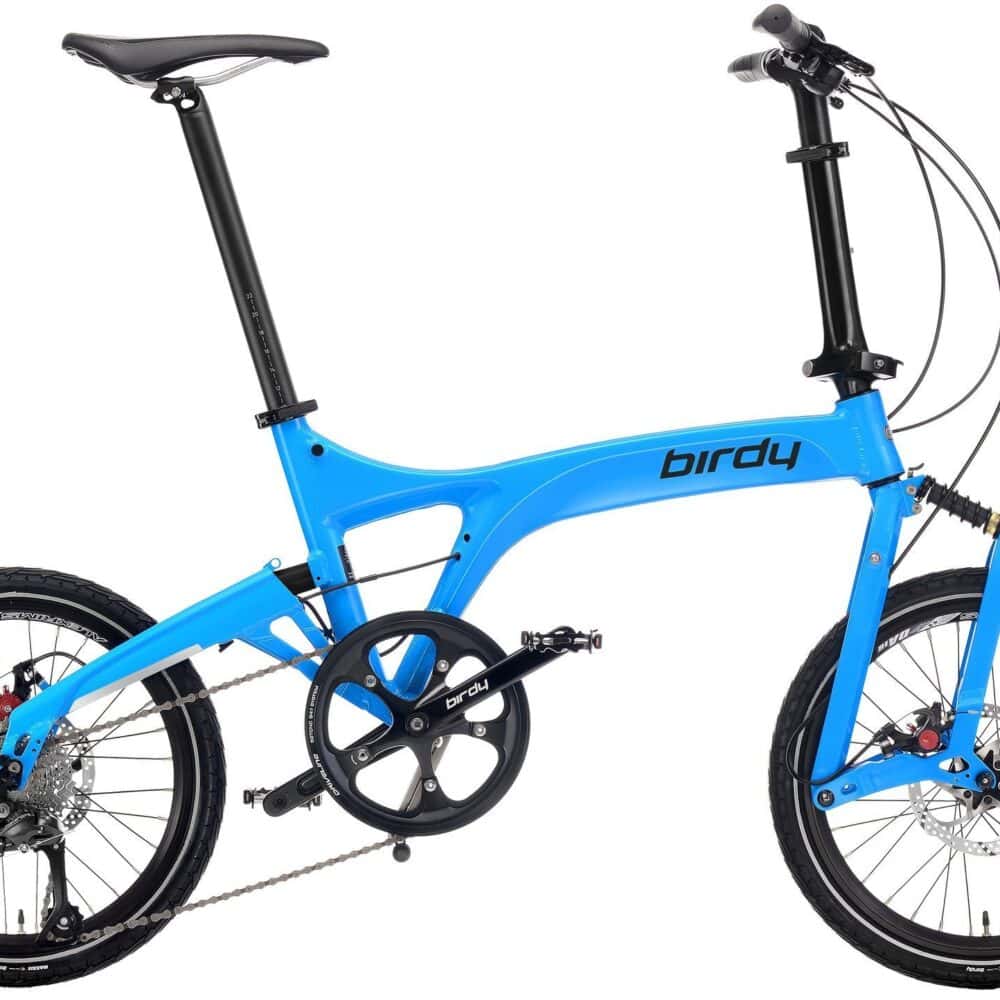 Birdy City Bike with Frame Protection Film.