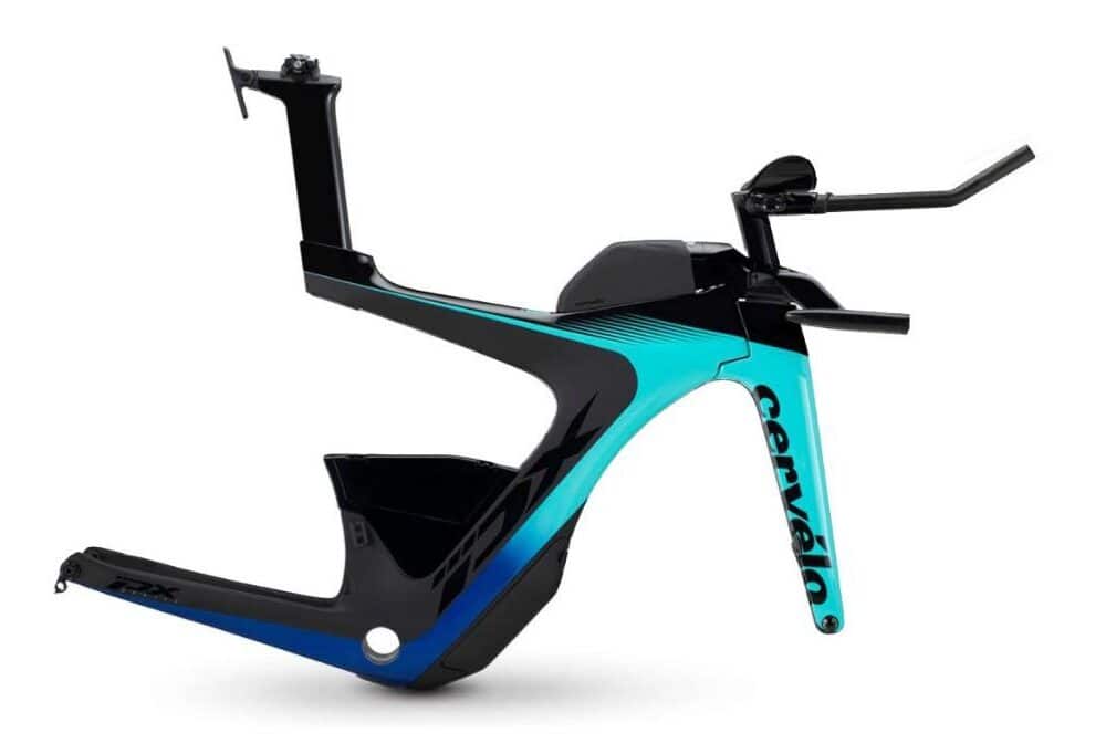 Cervelo PX bike frame with protective film for durability and scratch resistance.