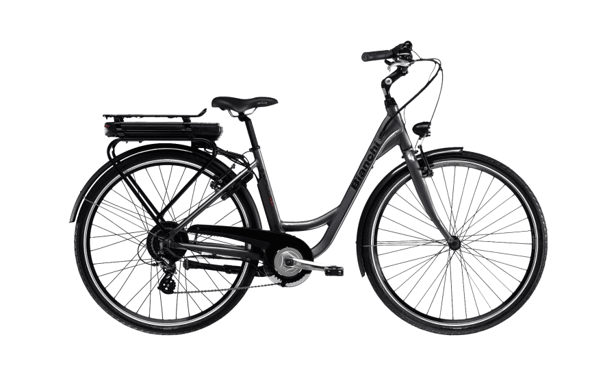 E-SPILLO CITY bike frame protection film for Bianchi bicycles.