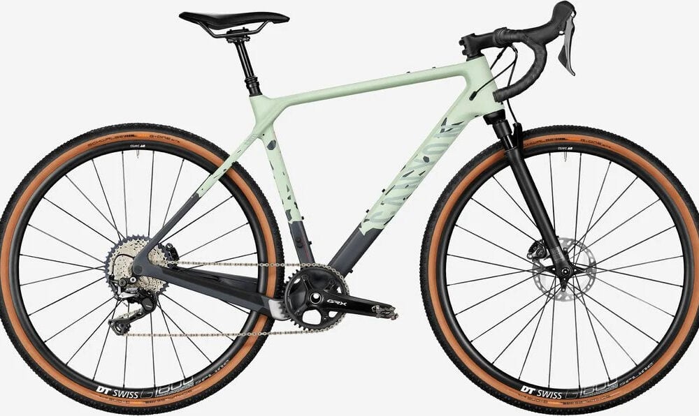 Canyon Grizl CF SL 8 mountain bike frame with suspension protection film.