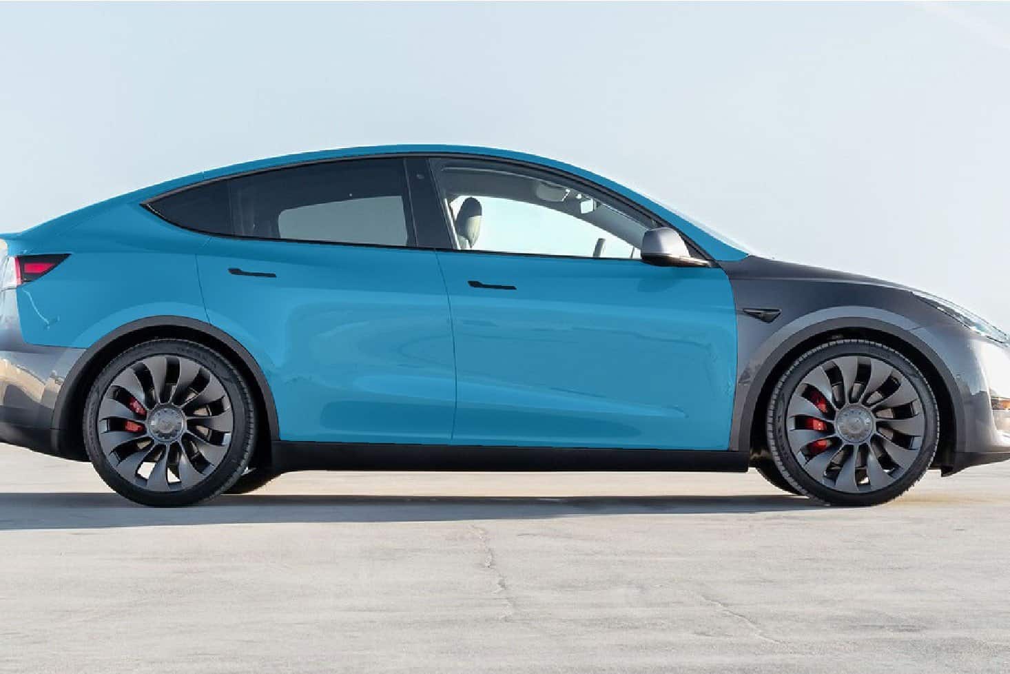 Rear Fender & Door Panel for Tesla Model-Y, right side replacement part.