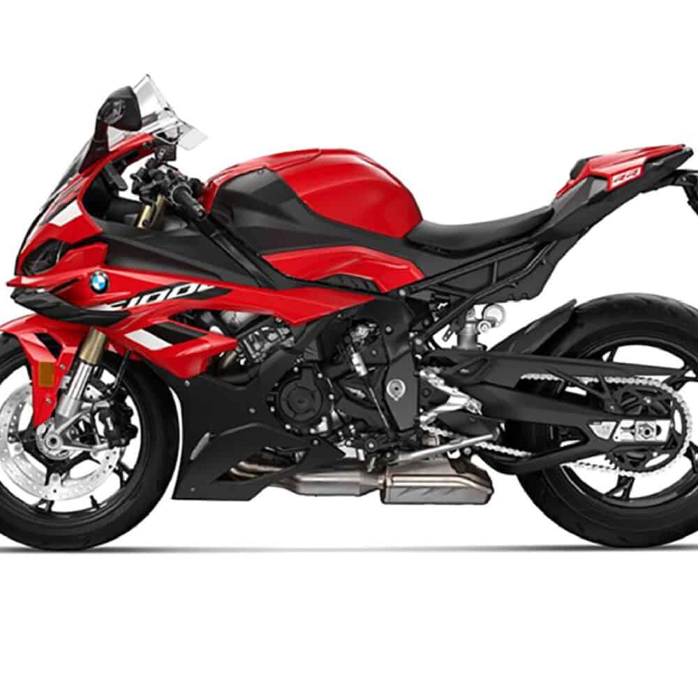 BMW S1000RR sport motorcycle for high-performance riding and racing.