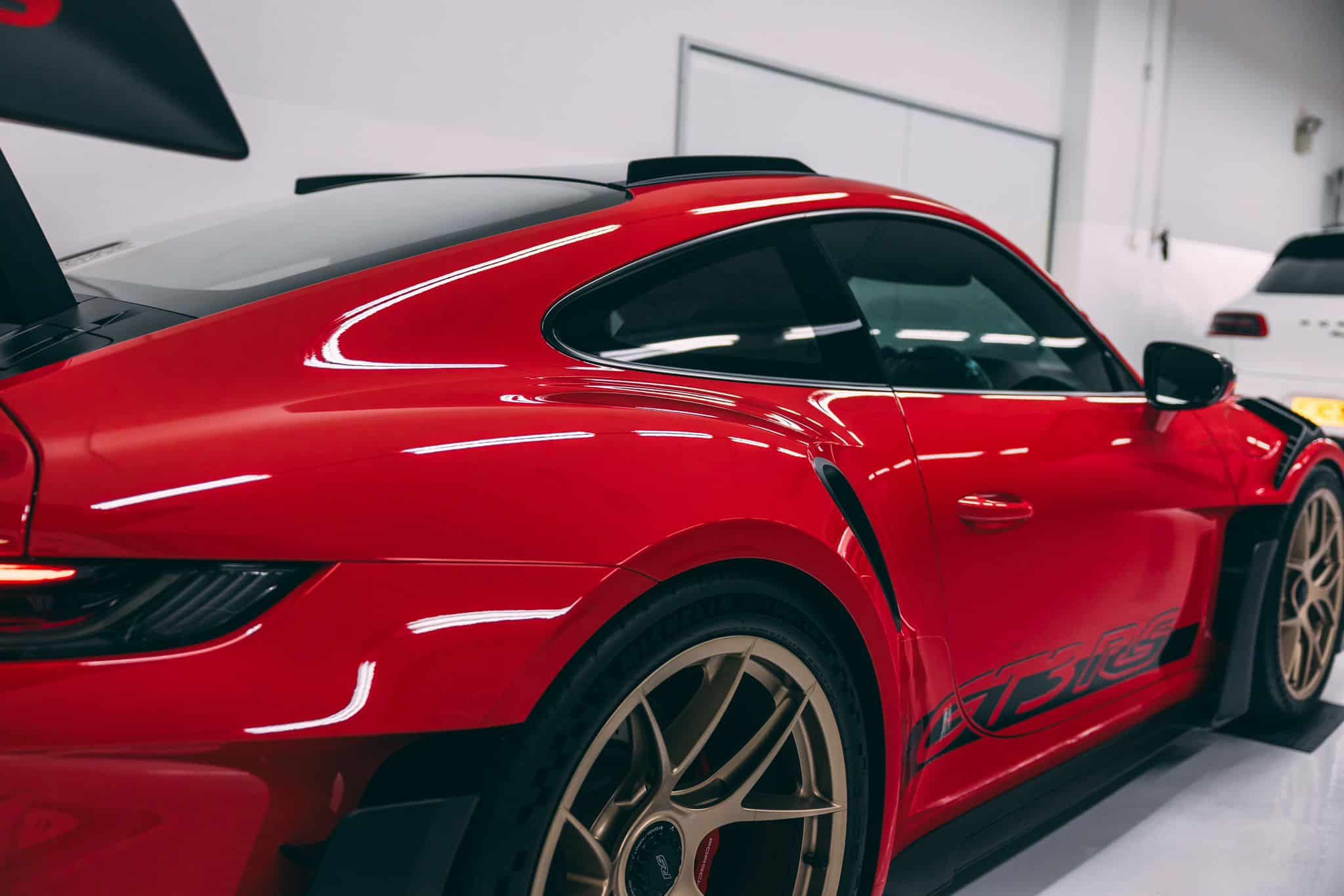 Pre-PPF Car Detailing for Porsche with CQuartz Professional Package.