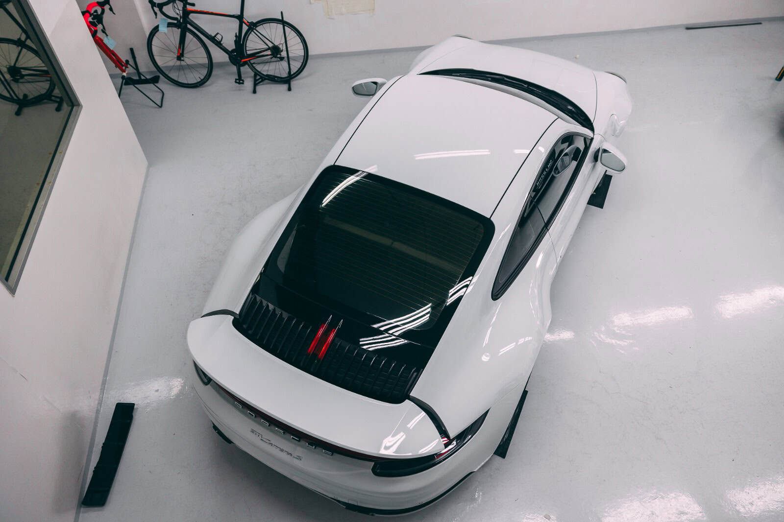 High-quality PPF installation on luxury car.