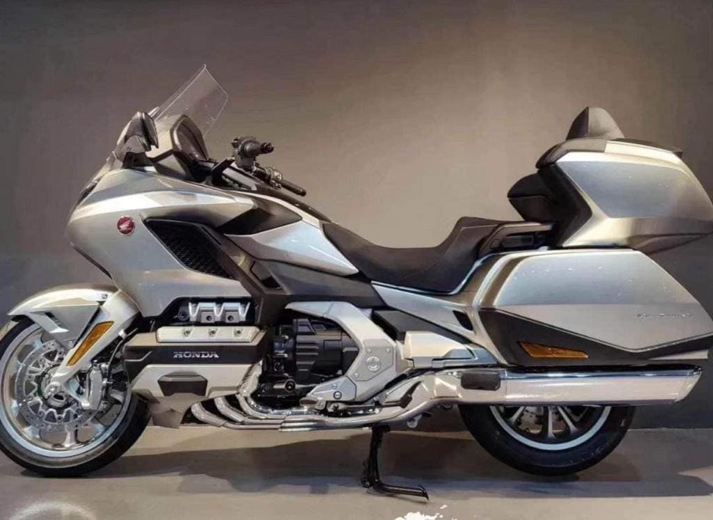Honda Goldwing 2023 motorcycle with full paint protection wrap.