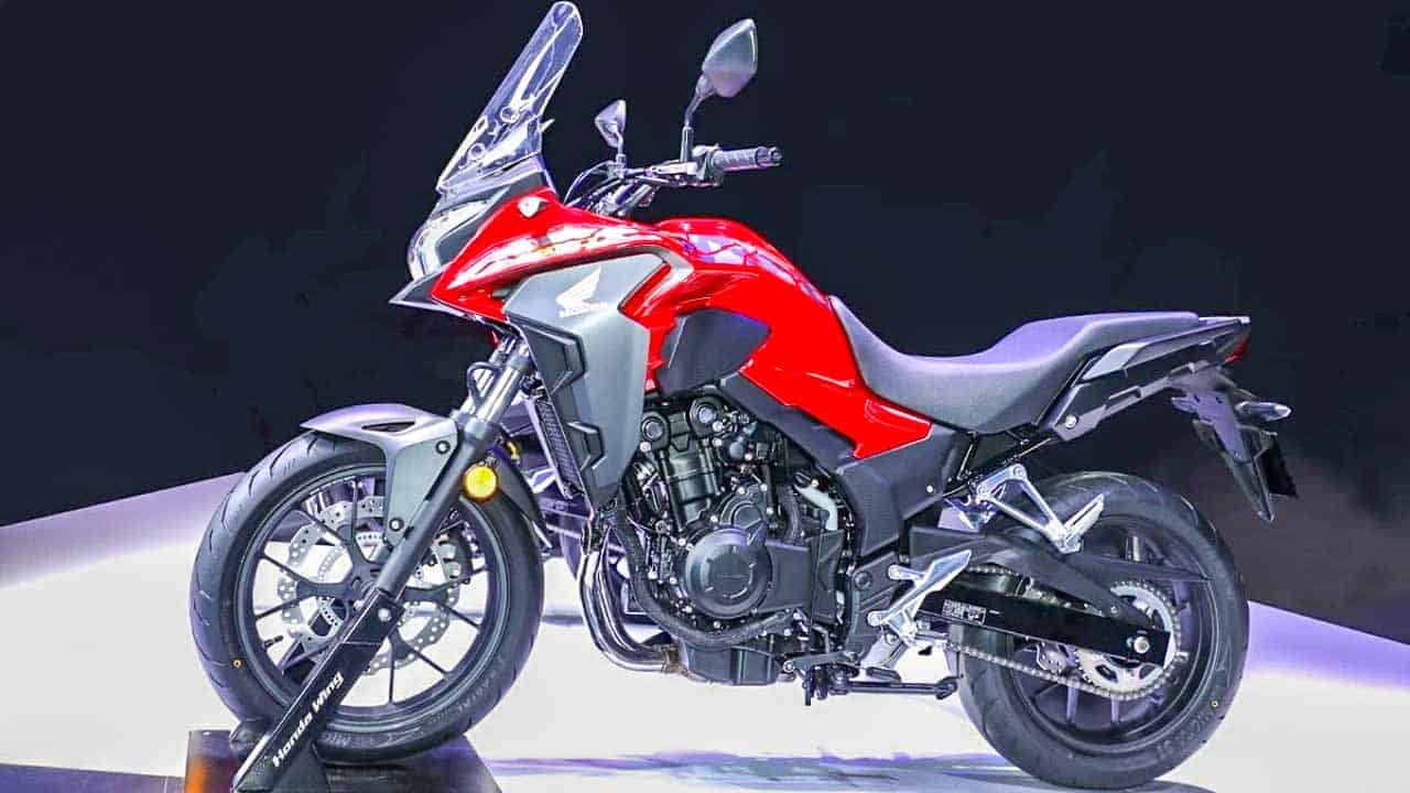 Honda CB400X 2022 motorcycle with full paint protection wrap.