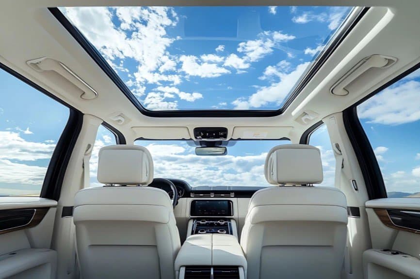 High-quality heat reduction roof film for car sunroof and windows.