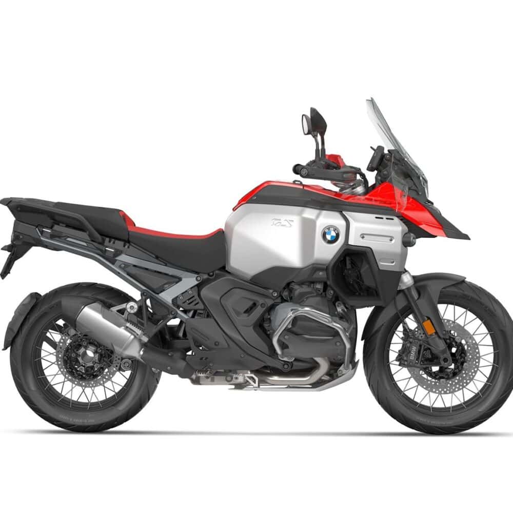 BMW Adventure R Series motorcycle with paint protection kit for enhanced durability.