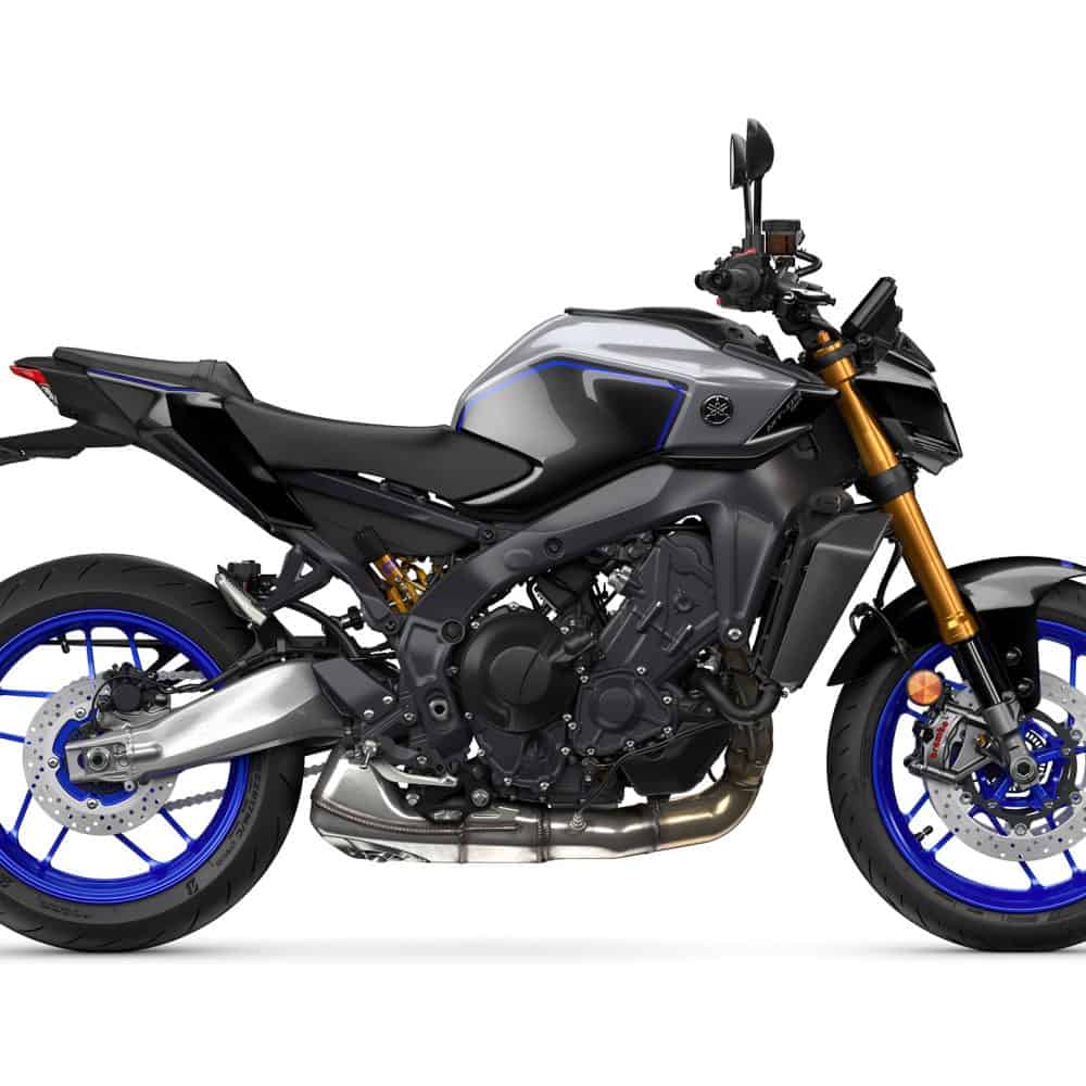 Yamaha MT-09 SP motorcycle with full paint protection film kit.