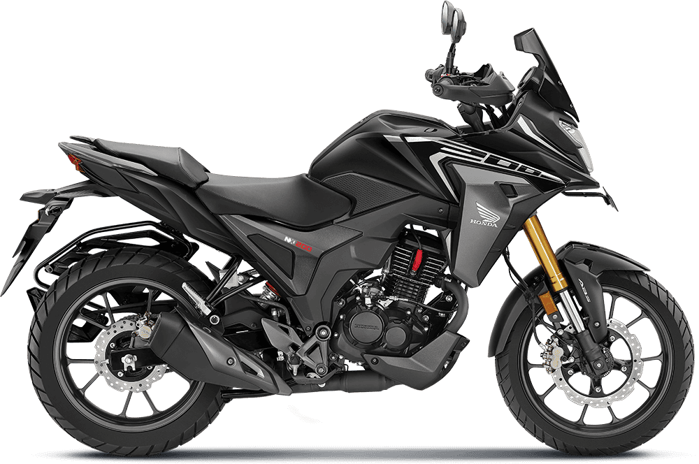 High-quality paint protection kit for Honda NX200 motorcycle with full wrap design.