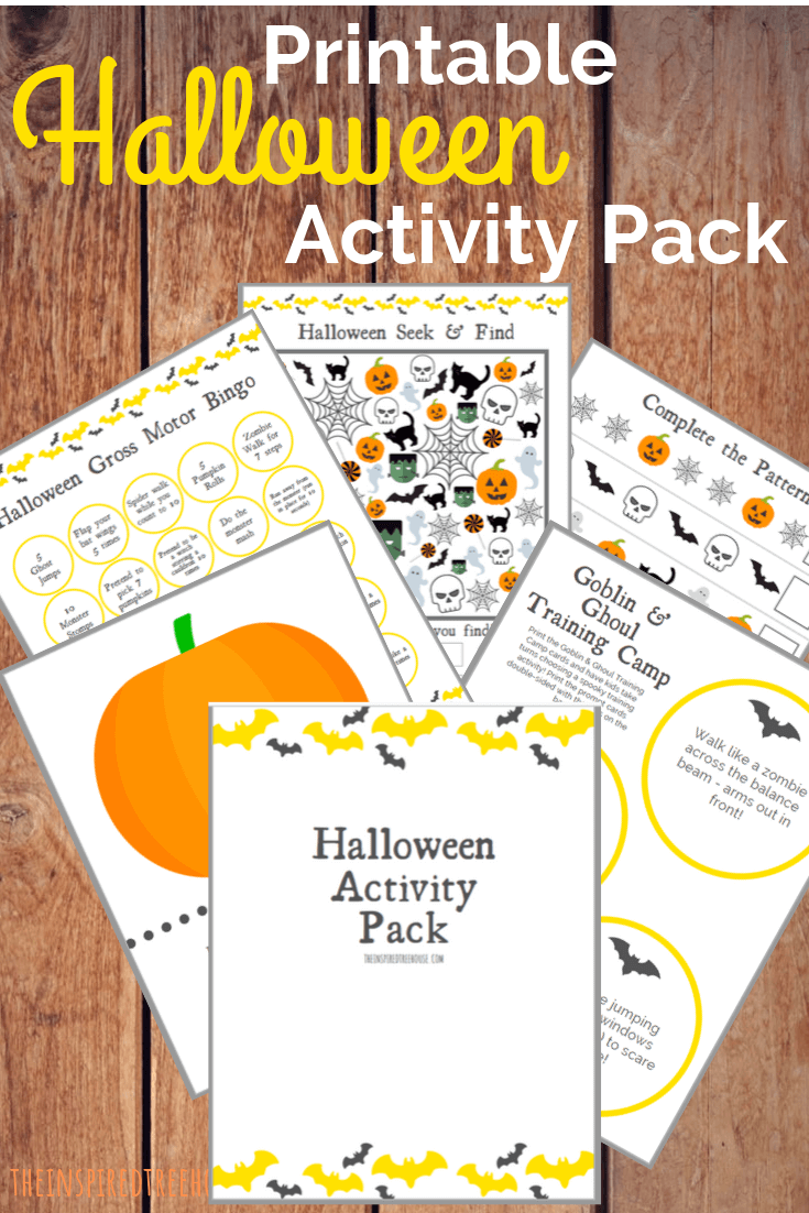 Printable Halloween Activity Pack