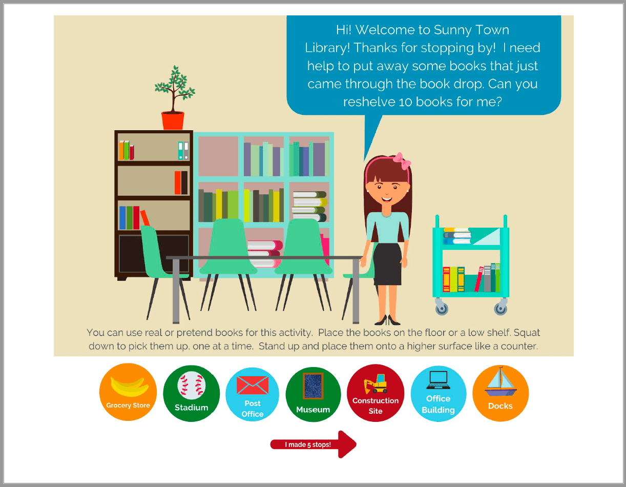 Around the Town Interactive Digital Movement Game - Image 2