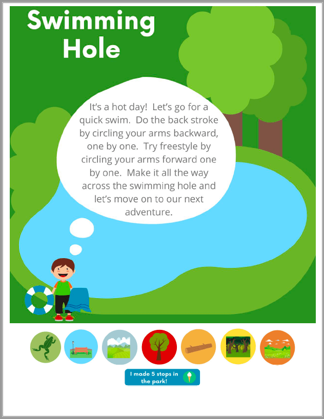 A Walk in the Park Interactive Digital Movement Game - Image 3