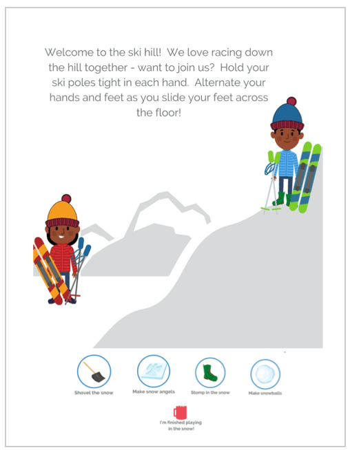 Snowy Day Movement Activity - Image 4