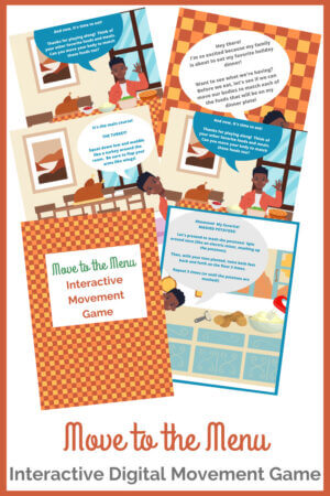 Move to the Menu Interactive Movement Game