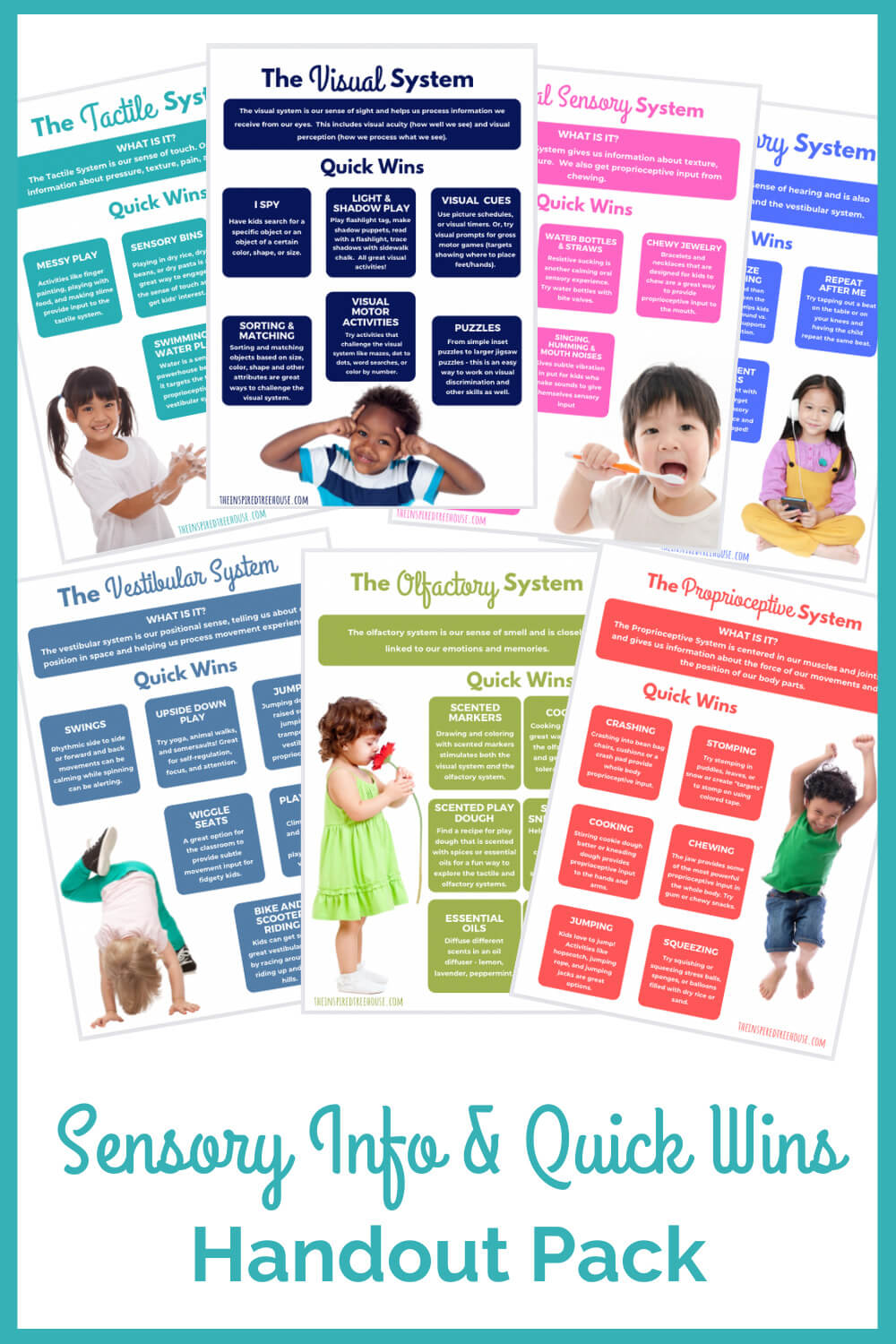 Sensory Processing Info & Quick Wins Handout Pack