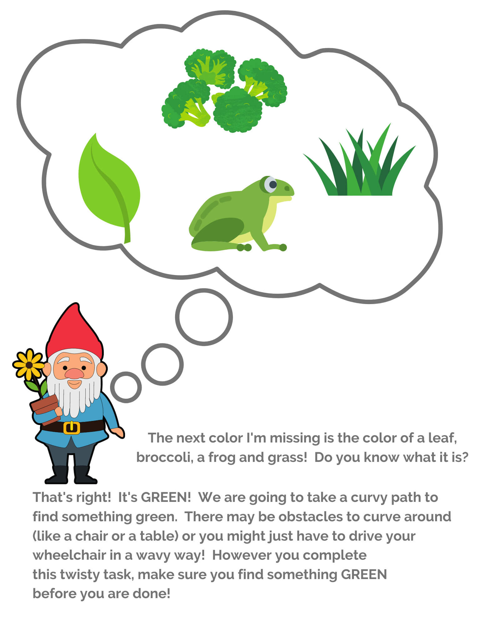 Rainbow Movement Game for Power Wheelchair Activities - Image 2