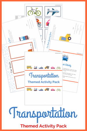 Transportation activity pack