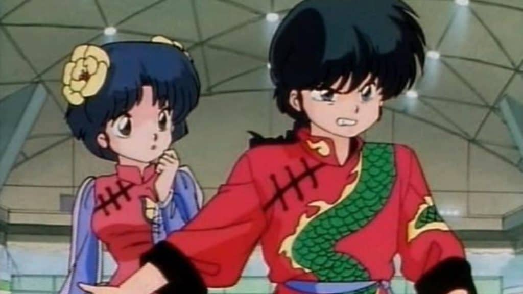 Noriko Hidaka and Kappei Yamaguchi in Ranma ½ (1989) 