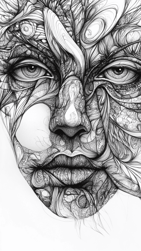 Feeling Stuck? 20 Graffiti Drawing Ideas To Reignite Your Passion! 4 Abstract Faces
