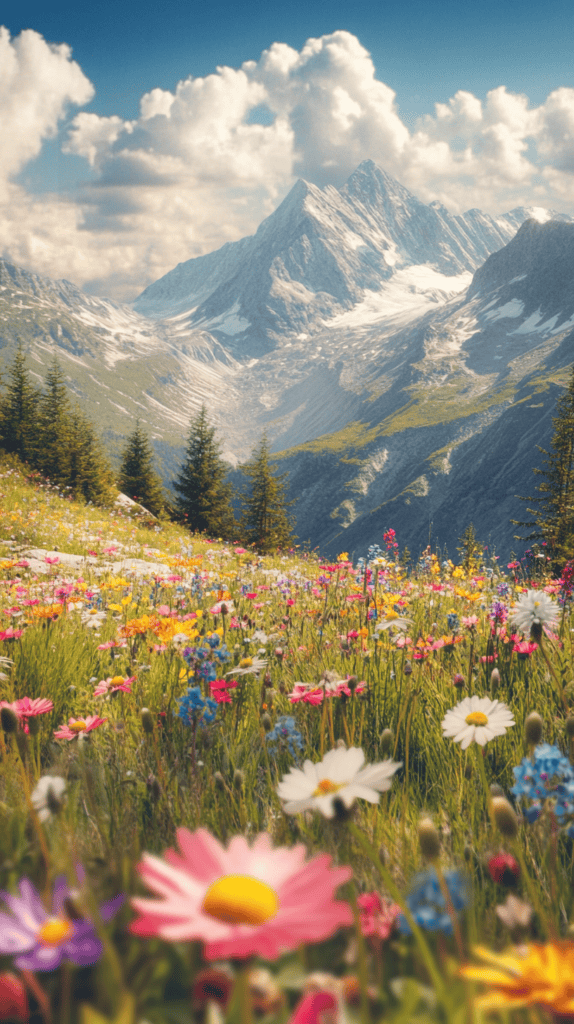 Alpine Flower Meadow 3