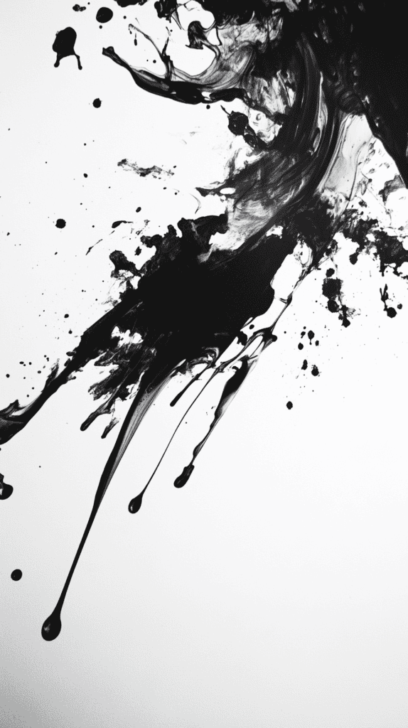 17 White Wallpaper Backgrounds Worth Putting on Your Phone 20 Artistic Ink Blots 3