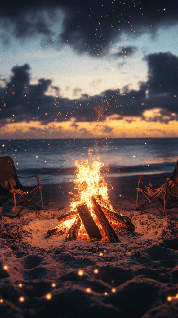 Beach Bonfire 3
