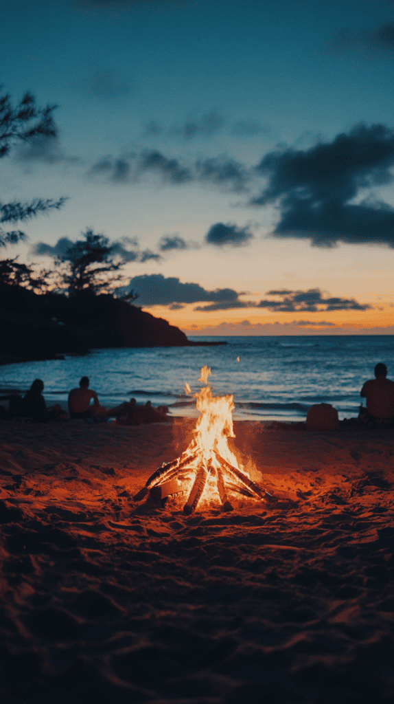 Beach Bonfire