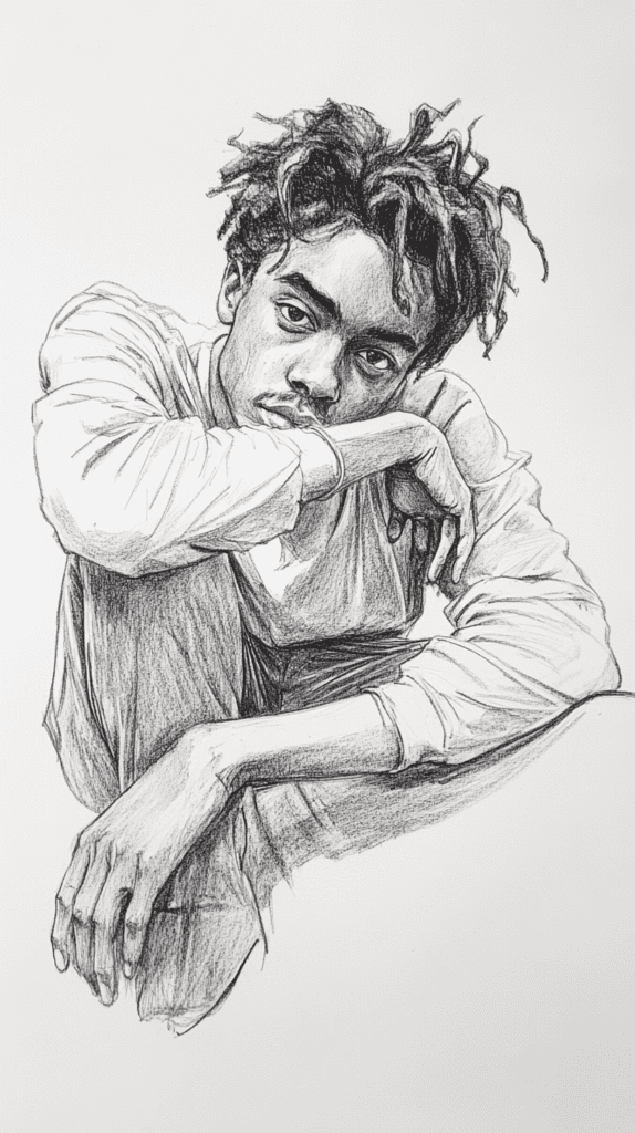 19 Creative Body Sketch Ideas Every Artist Should Try 4 Contemplative Seated Figure