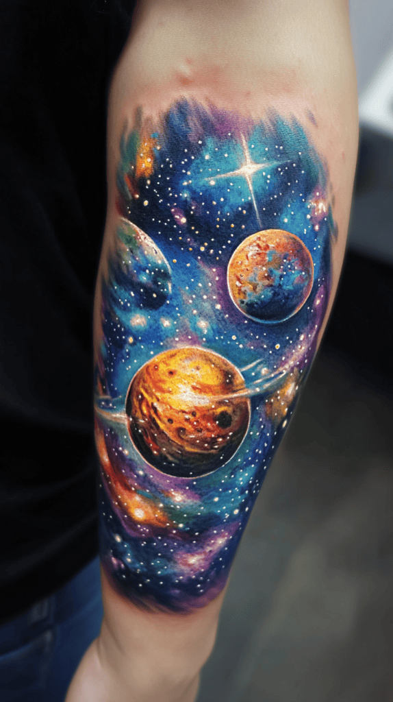Cosmic Galaxy Scene 2