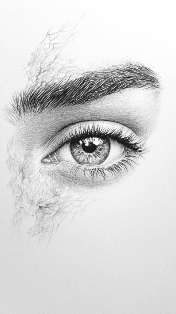 Unlocking the Artist Within: 21 Must-Try Doodle Drawing Ideas 29 Dreamy Eyes 2