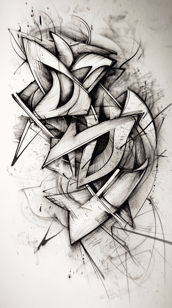 Feeling Stuck? 20 Graffiti Drawing Ideas To Reignite Your Passion! 7 Dynamic Lettering 2