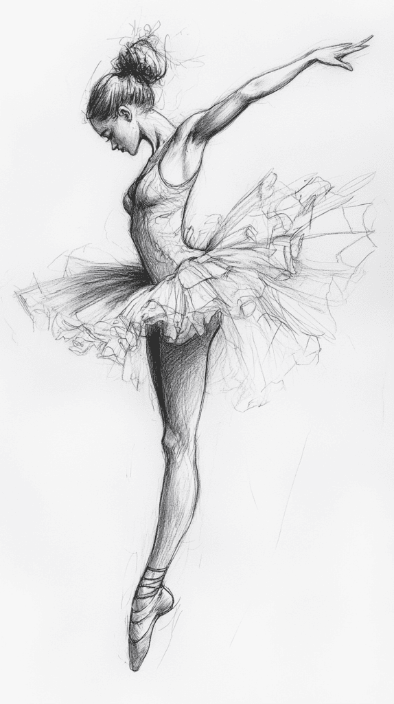 19 Creative Body Sketch Ideas Every Artist Should Try 12 Elegant Ballet Stance