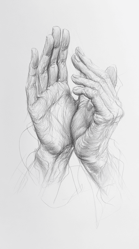 19 Creative Body Sketch Ideas Every Artist Should Try 6 Expressive Hand Gestures