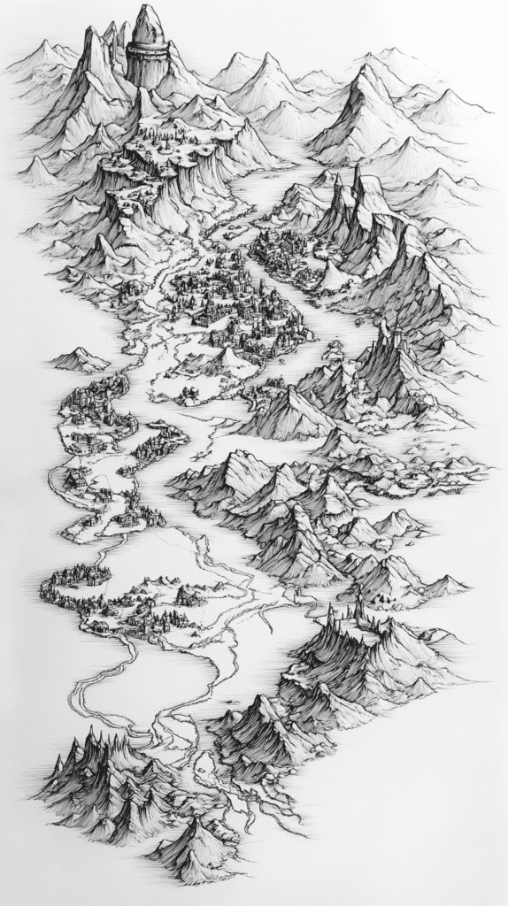 Bored with Your Sketchbook? 20 Drawing Ideas to Revive Your Creativity 27 Fantasy Maps 2